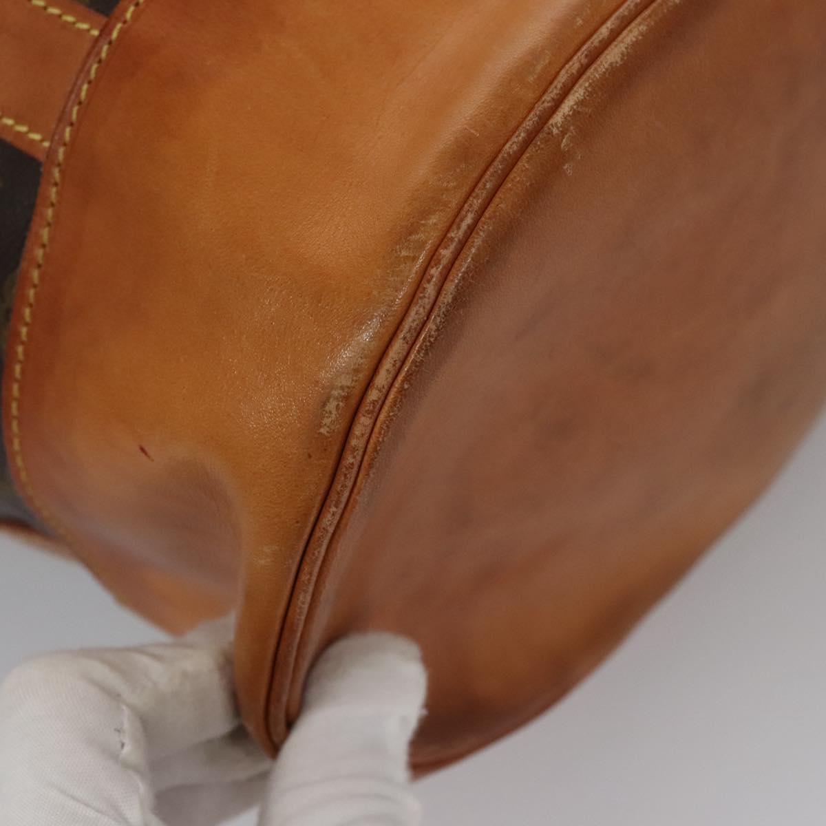 Louis Vuitton Randonnée Brown Canvas Shoulder Bag (Pre-Owned)