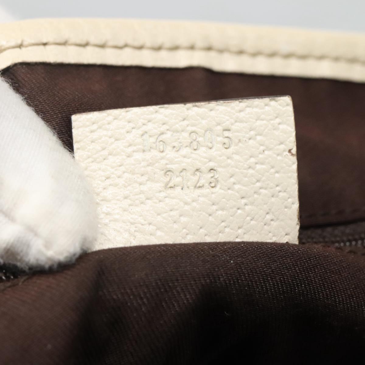 Gucci Princy Beige Canvas Tote Bag (Pre-Owned)