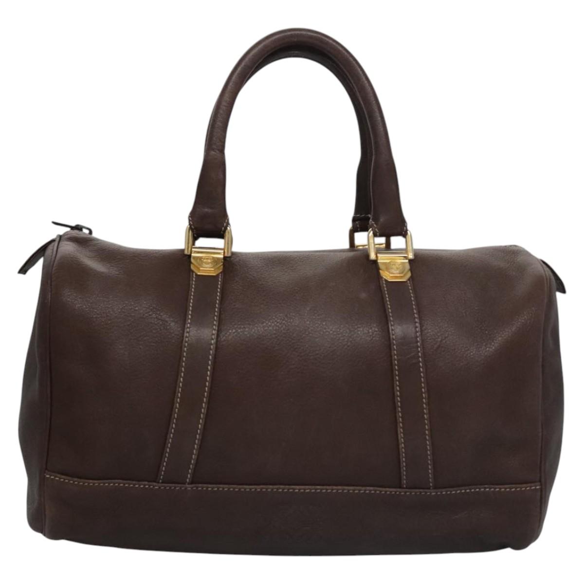 Loewe Flamenco Brown Leather Handbag (Pre-Owned)