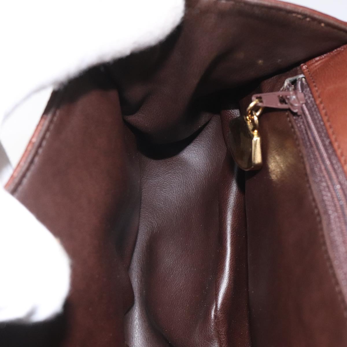 Bally Brown Leather Handbag (Pre-Owned)