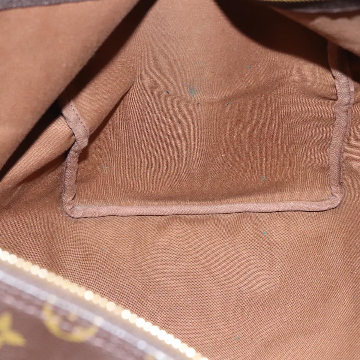 Louis Vuitton Keepall 45 Brown Canvas Travel Bag (Pre-Owned)