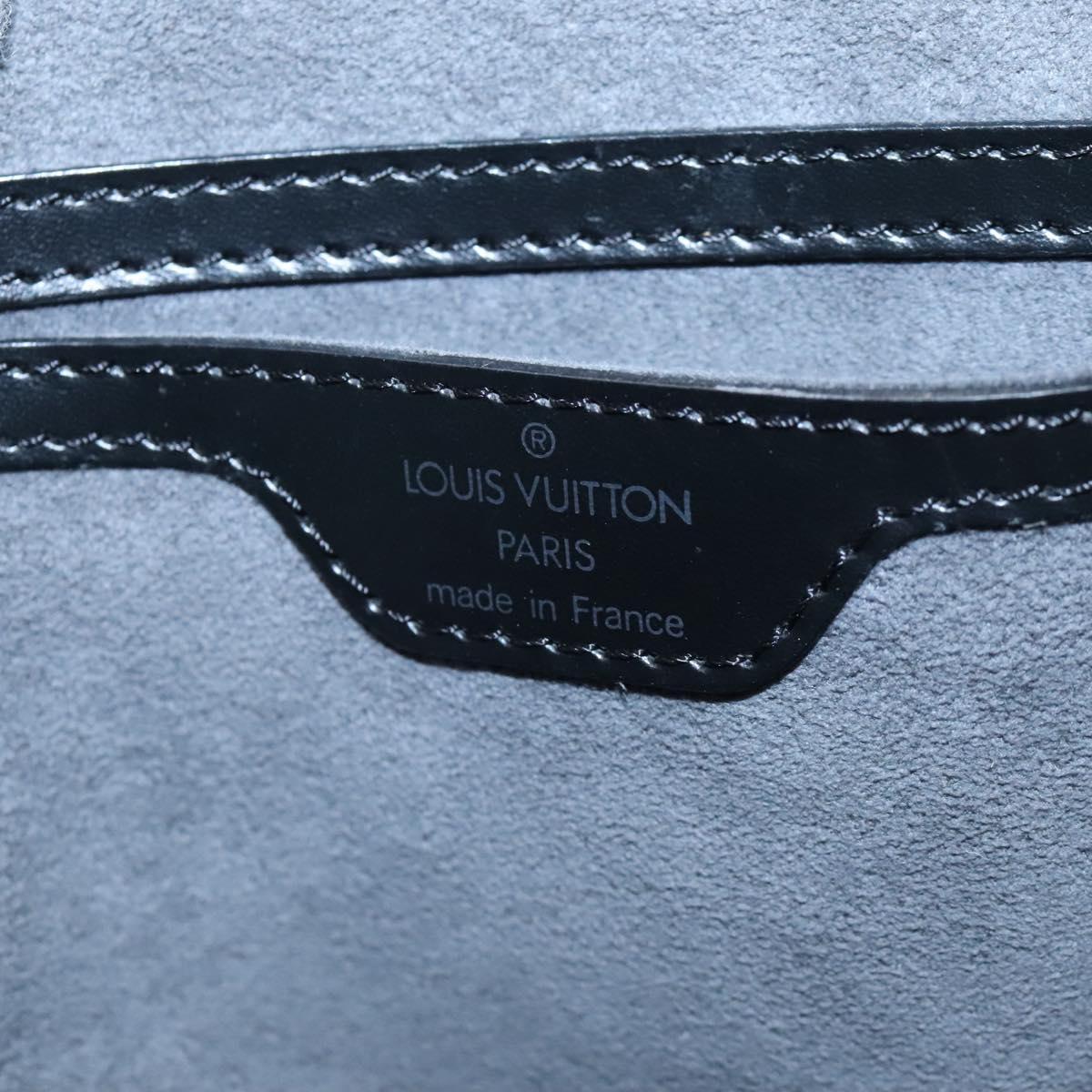 Louis Vuitton Saint Jacques Black Leather Tote Bag (Pre-Owned)
