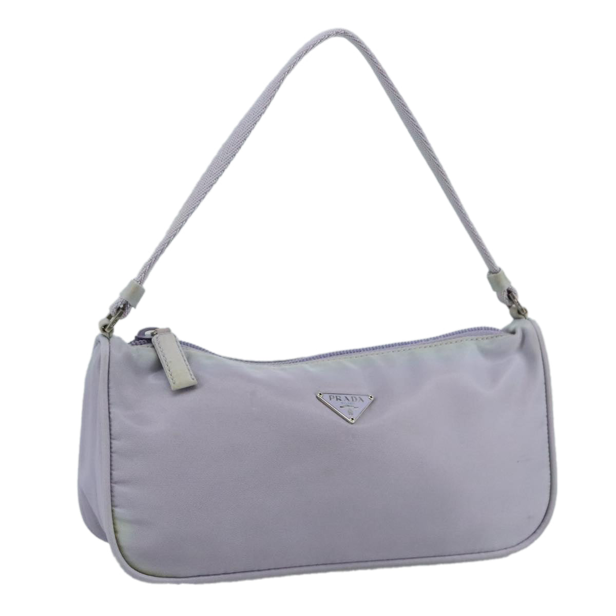 Prada Purple Synthetic Clutch Bag (Pre-Owned)