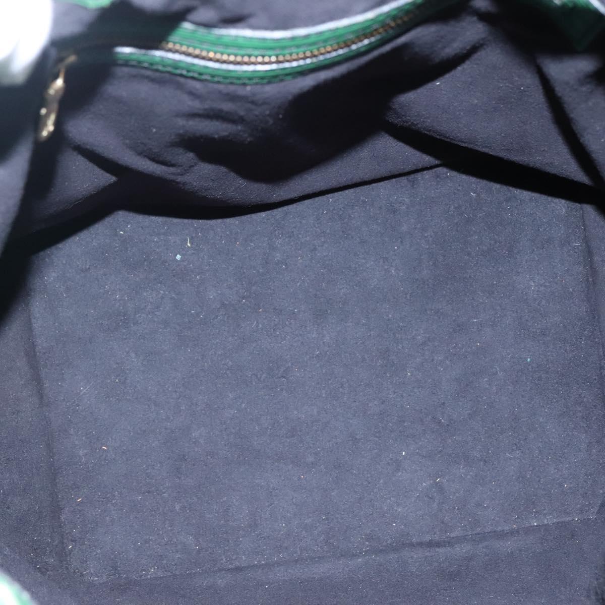 Louis Vuitton Noé Green Leather Shoulder Bag (Pre-Owned)