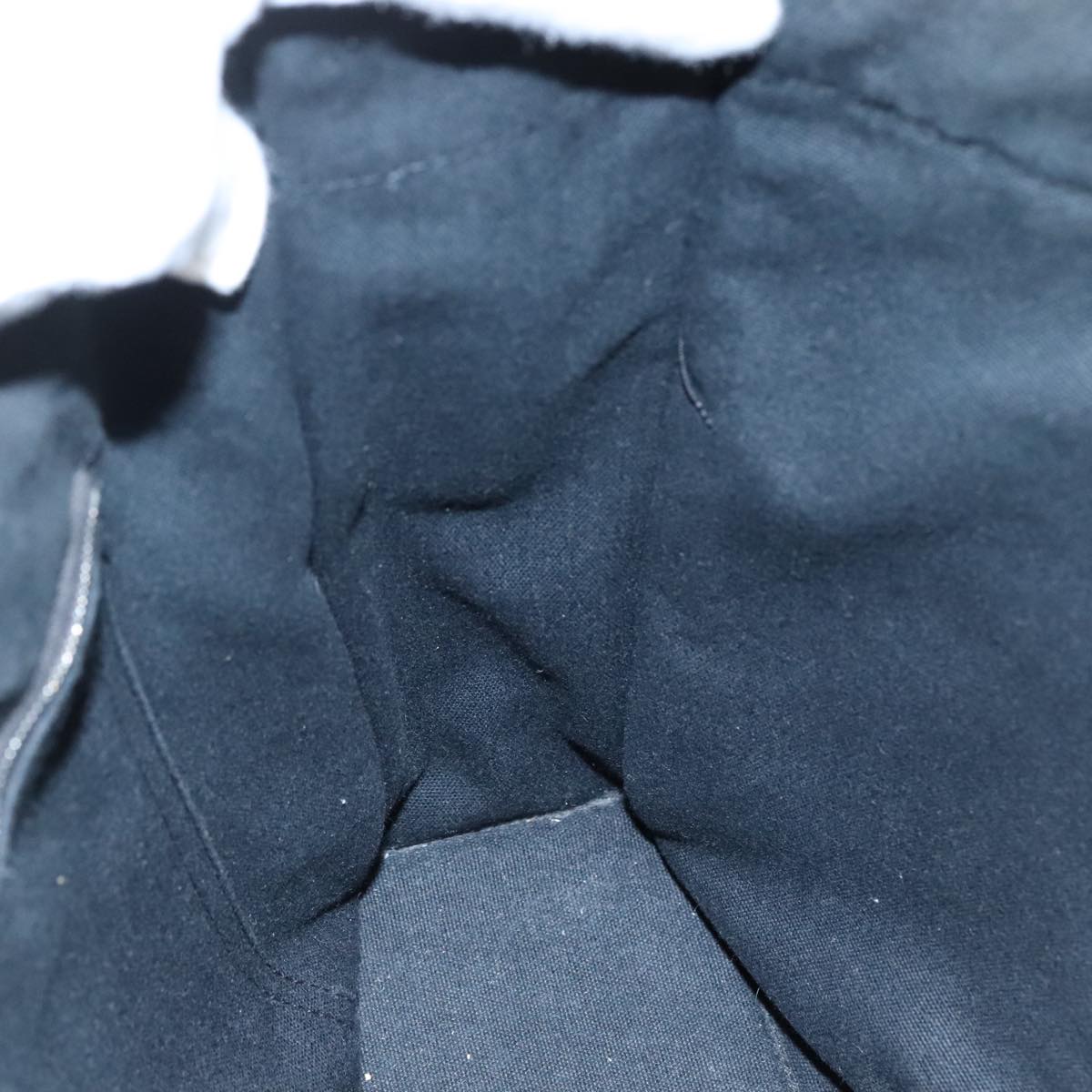 Hermès Herline Black Canvas Tote Bag (Pre-Owned)