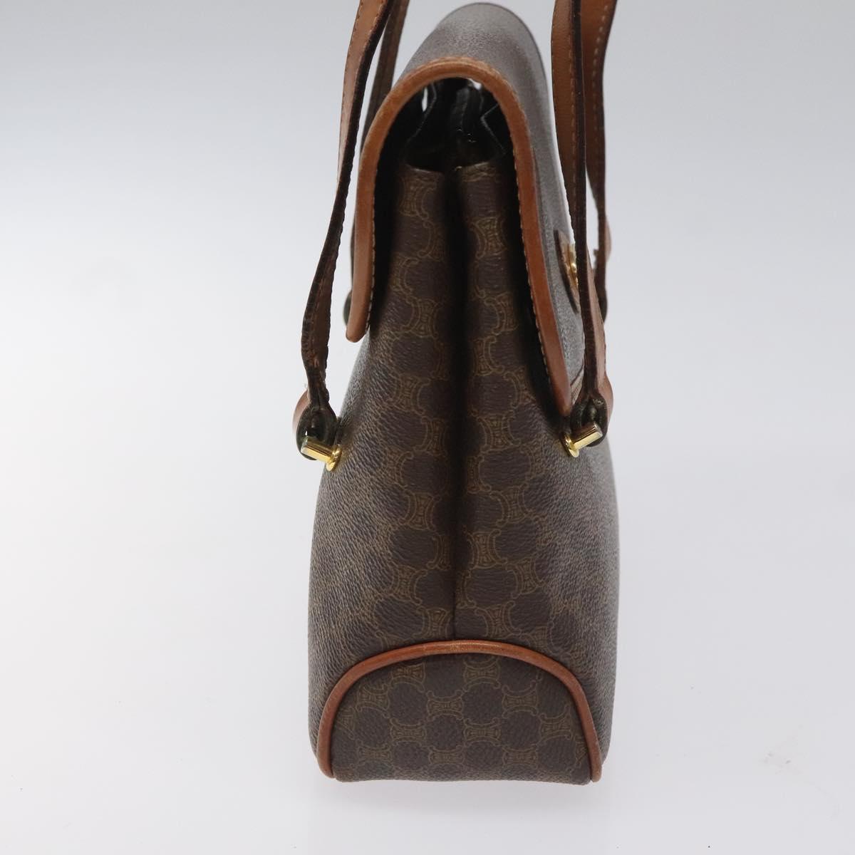 Céline Macadam Brown Canvas Handbag (Pre-Owned)