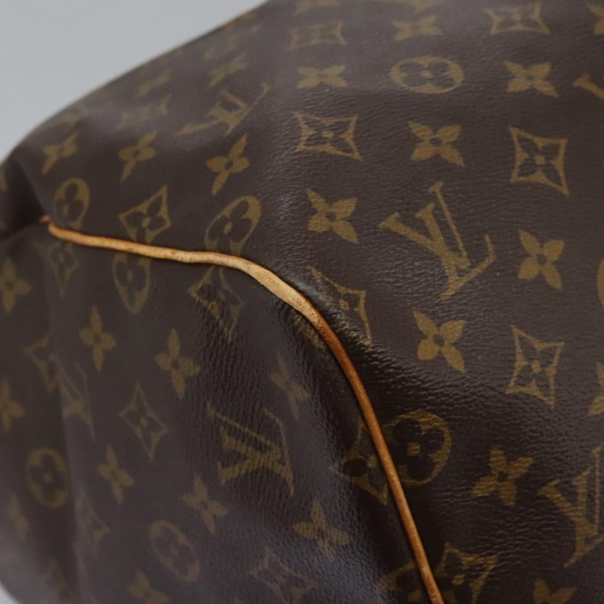 Louis Vuitton Keepall 55 Brown Canvas Travel Bag (Pre-Owned)