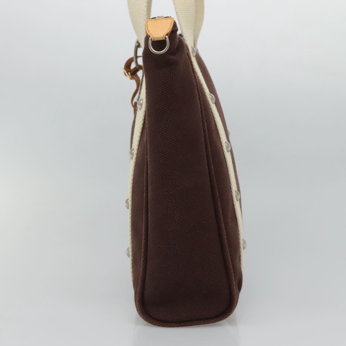 Louis Vuitton Antigua Brown Canvas Tote Bag (Pre-Owned)