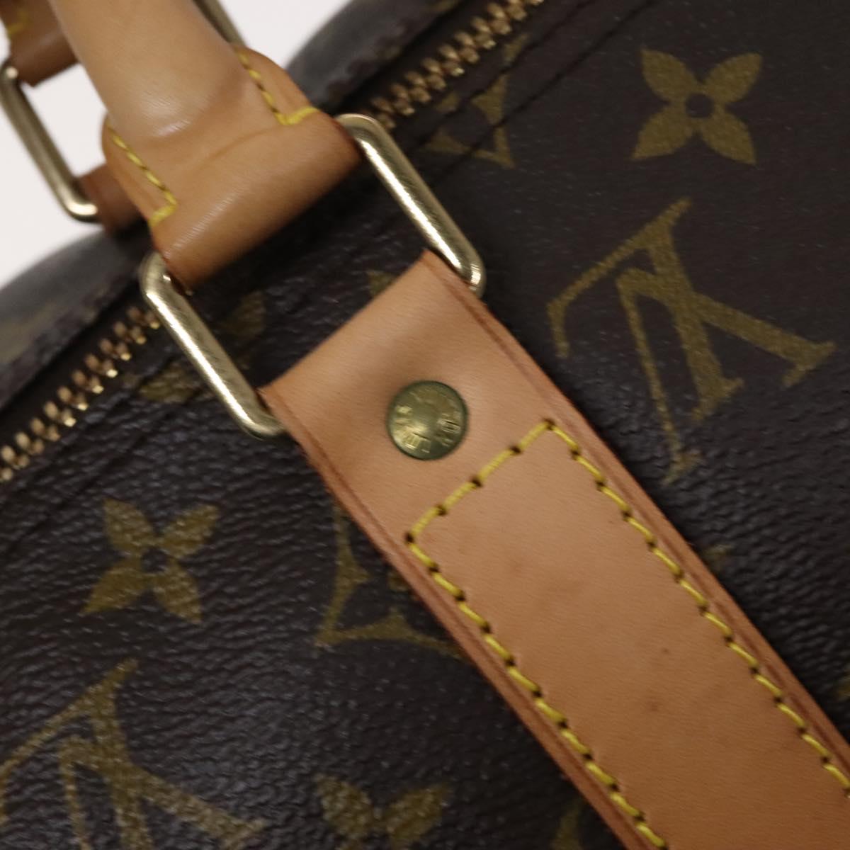Louis Vuitton Keepall 50 Brown Canvas Travel Bag (Pre-Owned)