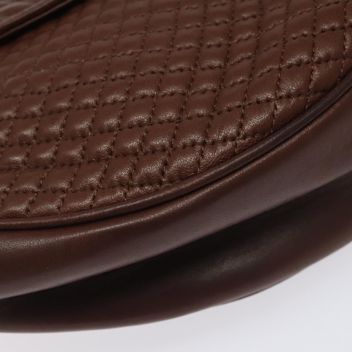 Bally Brown Leather Handbag (Pre-Owned)
