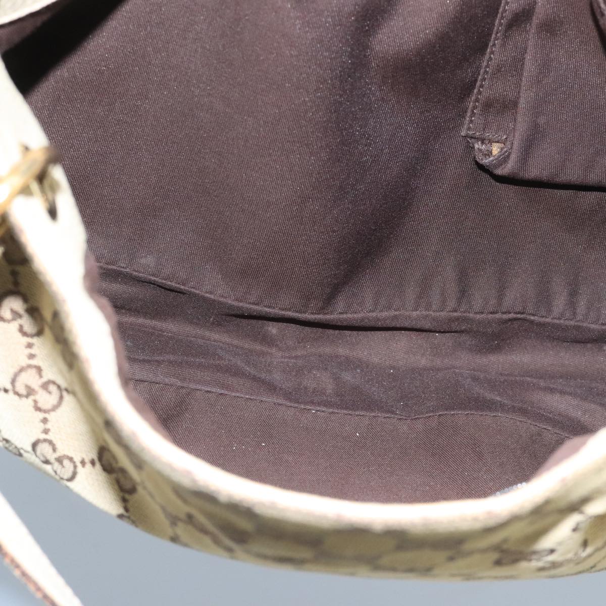 Gucci Gg Canvas Beige Canvas Tote Bag (Pre-Owned)