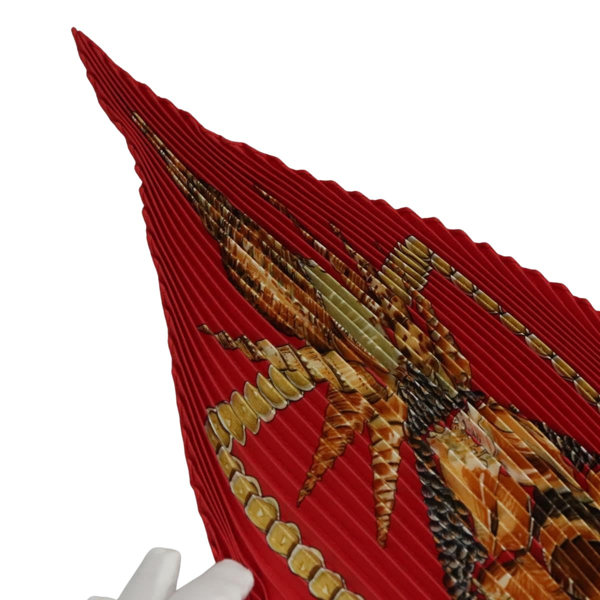 Hermès Carré 90 Red Silk Scarf (Pre-Owned)