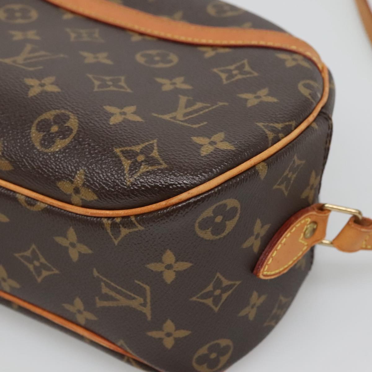 Louis Vuitton Blois Brown Canvas Shoulder Bag (Pre-Owned)