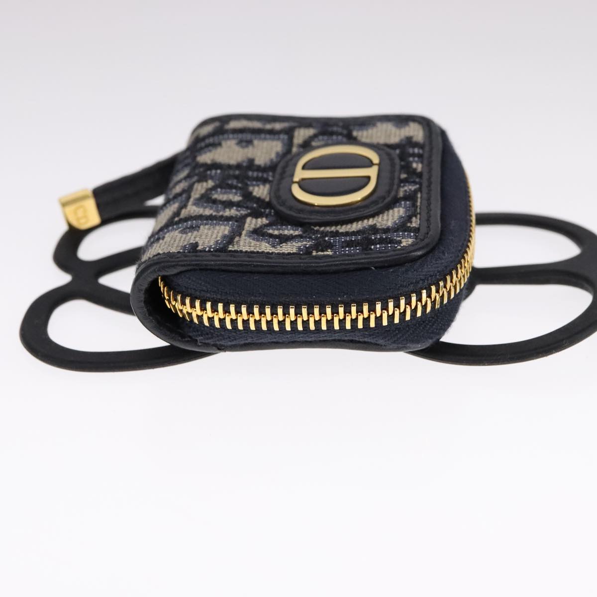 Dior Trotter Navy Canvas Wallet (Pre-Owned)