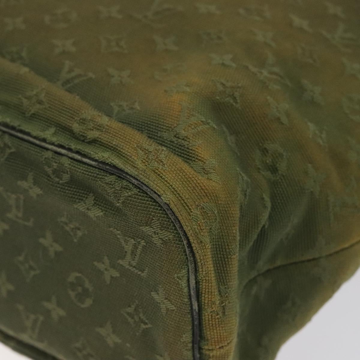 Louis Vuitton Lucille Khaki Canvas Shoulder Bag (Pre-Owned)