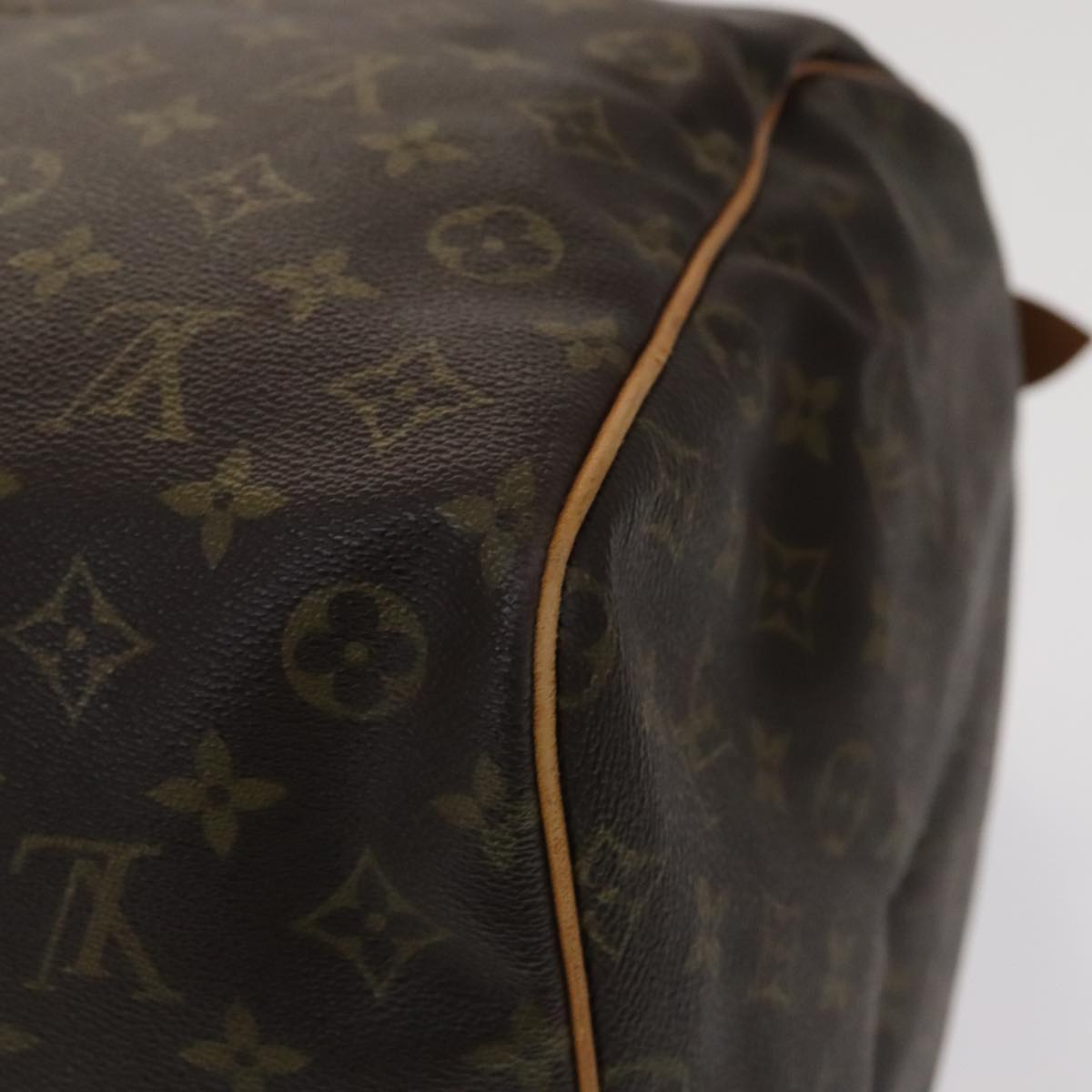 Louis Vuitton Keepall 60 Brown Canvas Travel Bag (Pre-Owned)