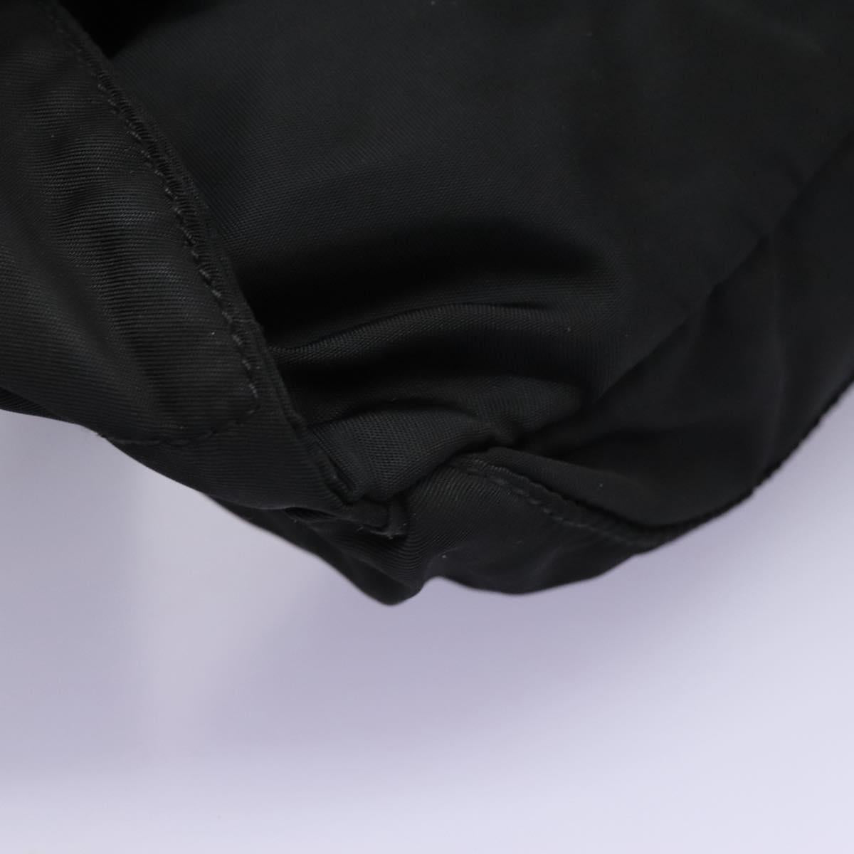 Prada Tessuto Black Synthetic Clutch Bag (Pre-Owned)