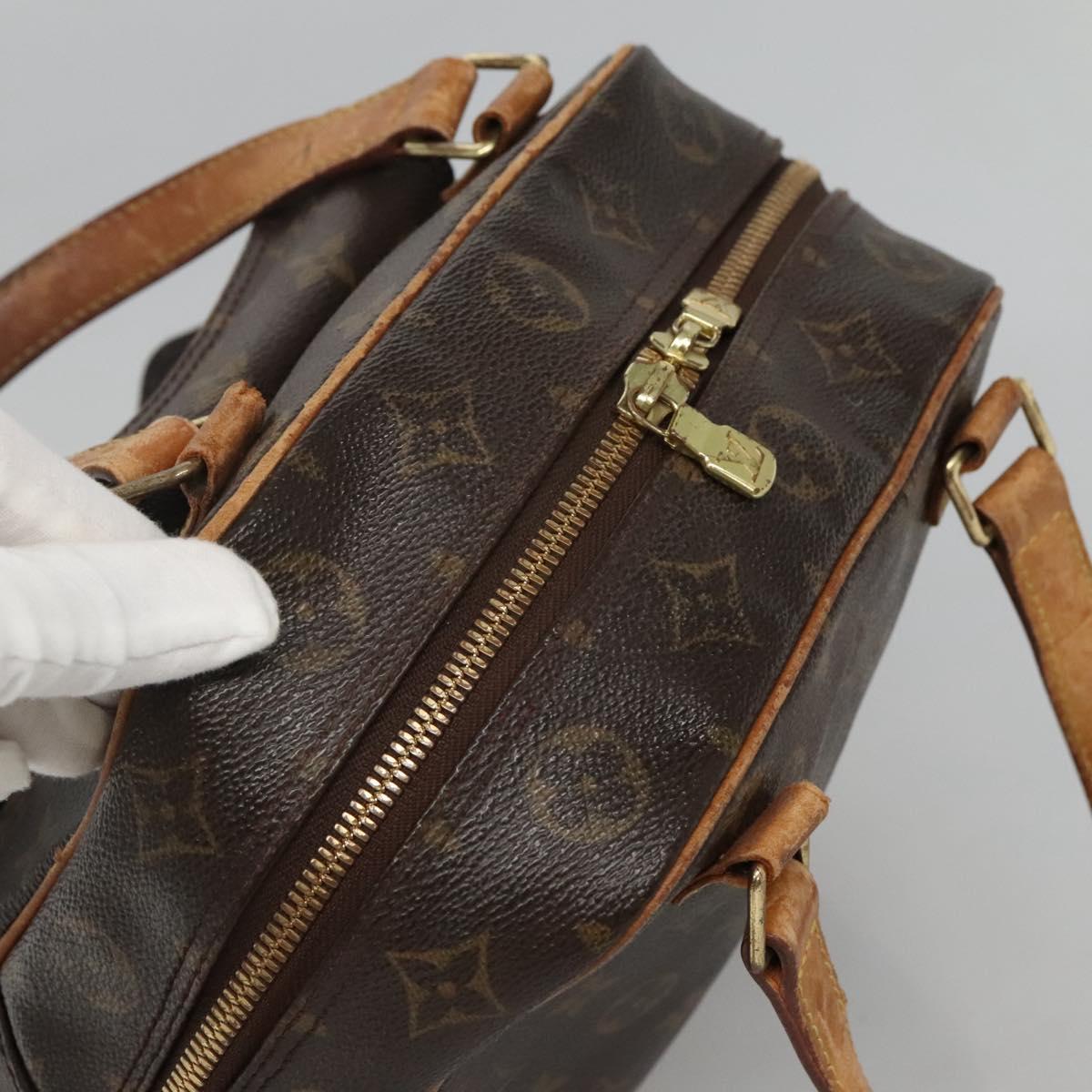 Louis Vuitton Excentri Cité Brown Canvas Handbag (Pre-Owned)