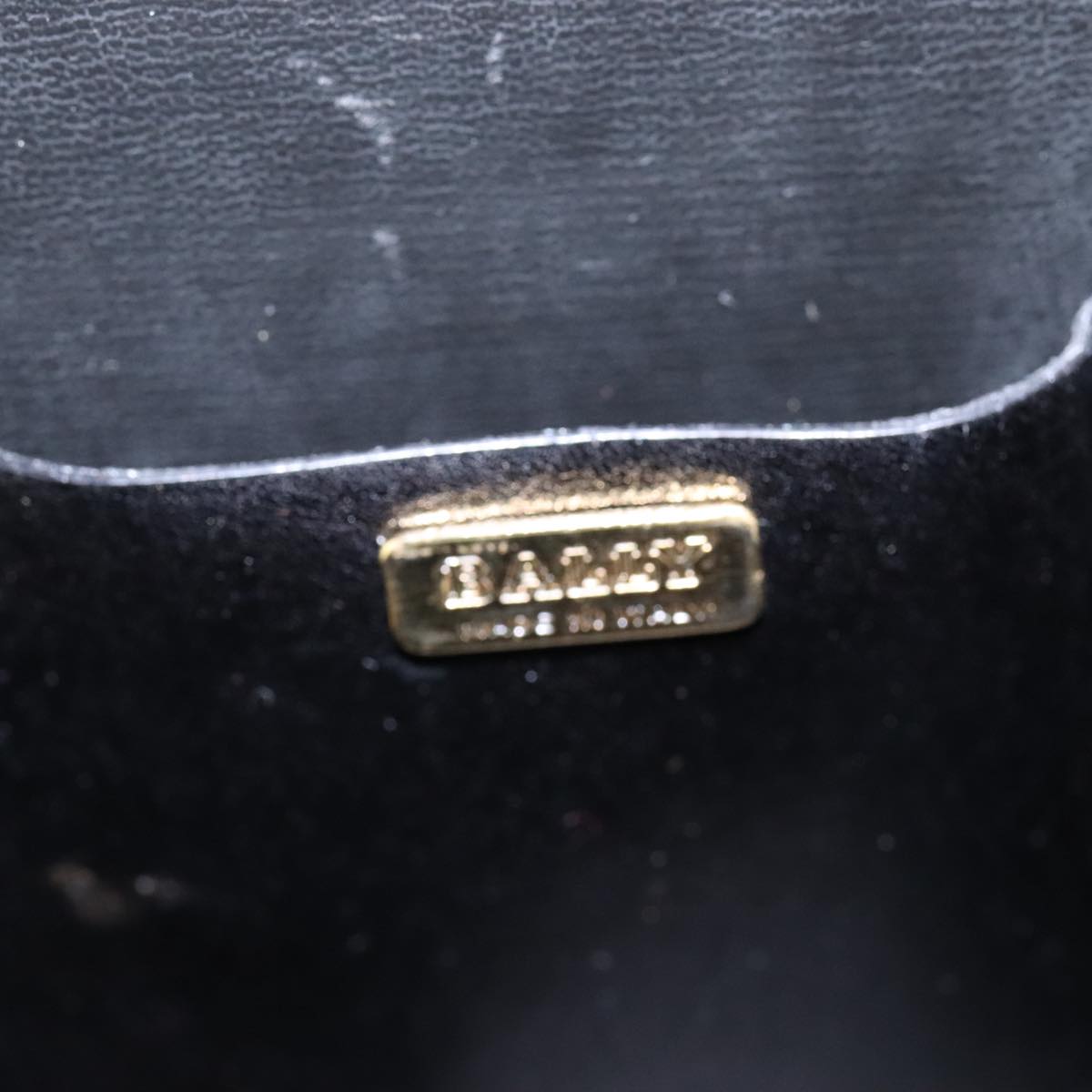 Bally Black Leather Briefcase Bag (Pre-Owned)