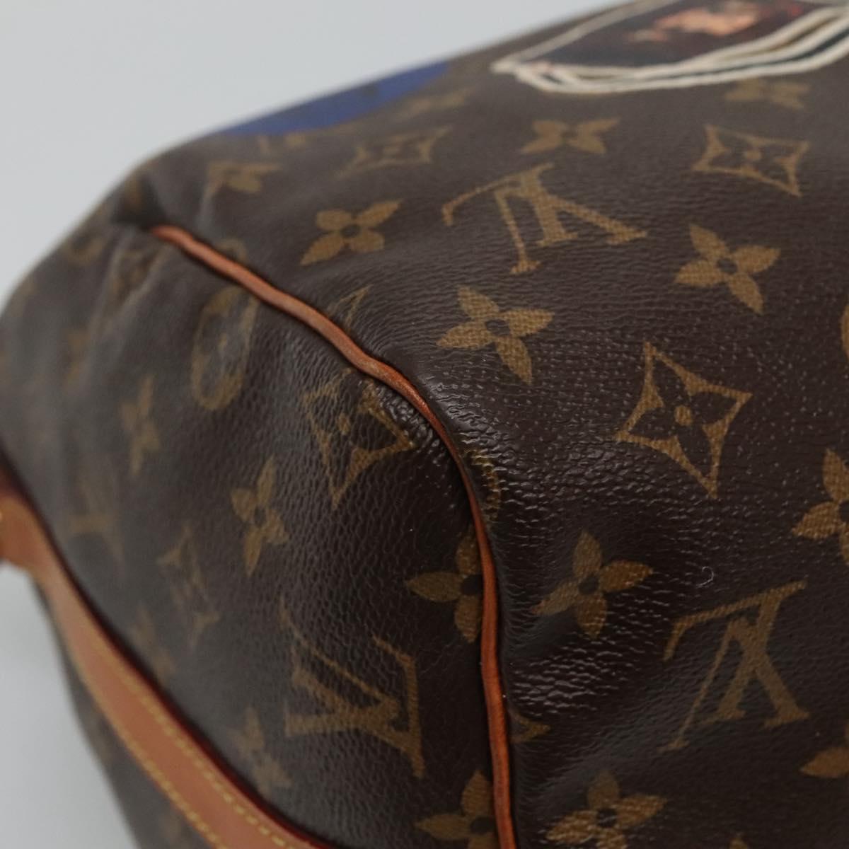 Louis Vuitton Speedy Bandoulière 30 Brown Canvas Handbag (Pre-Owned)
