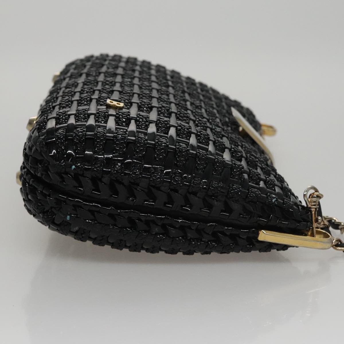 Bally Black Patent Leather Shoulder Bag (Pre-Owned)