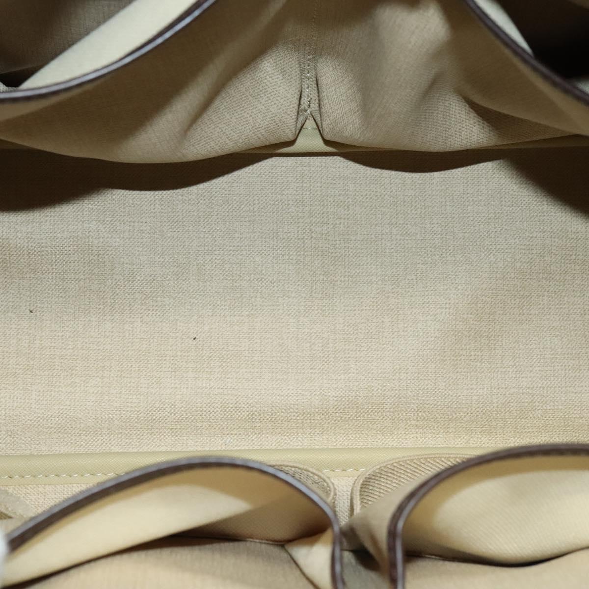 Louis Vuitton Deauville Brown Canvas Handbag (Pre-Owned)