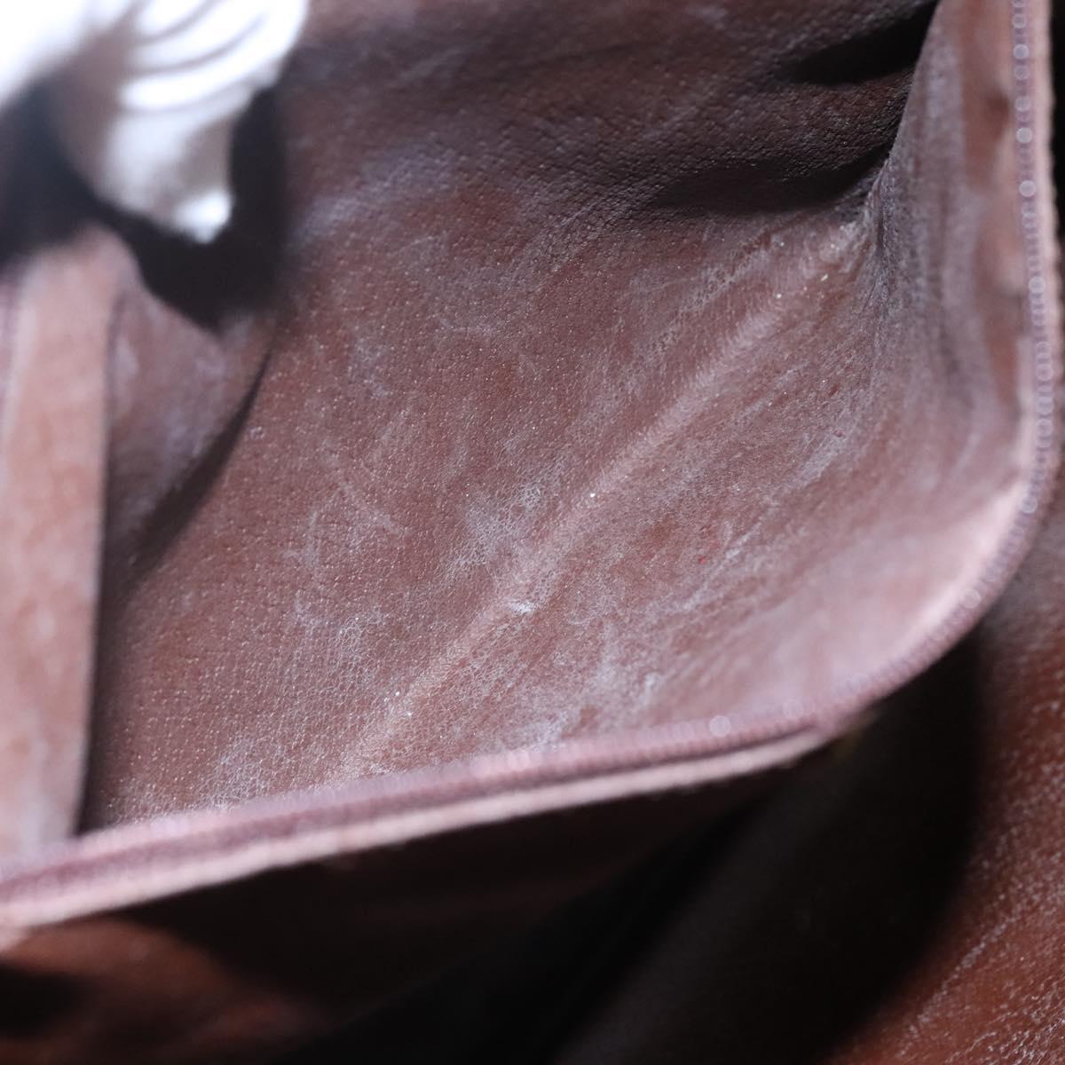 Burberry Nova Check Beige Canvas Shoulder Bag (Pre-Owned)