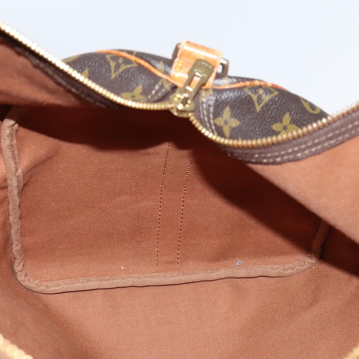 Louis Vuitton Keepall Bandouliere 55 Brown Canvas Travel Bag (Pre-Owned)