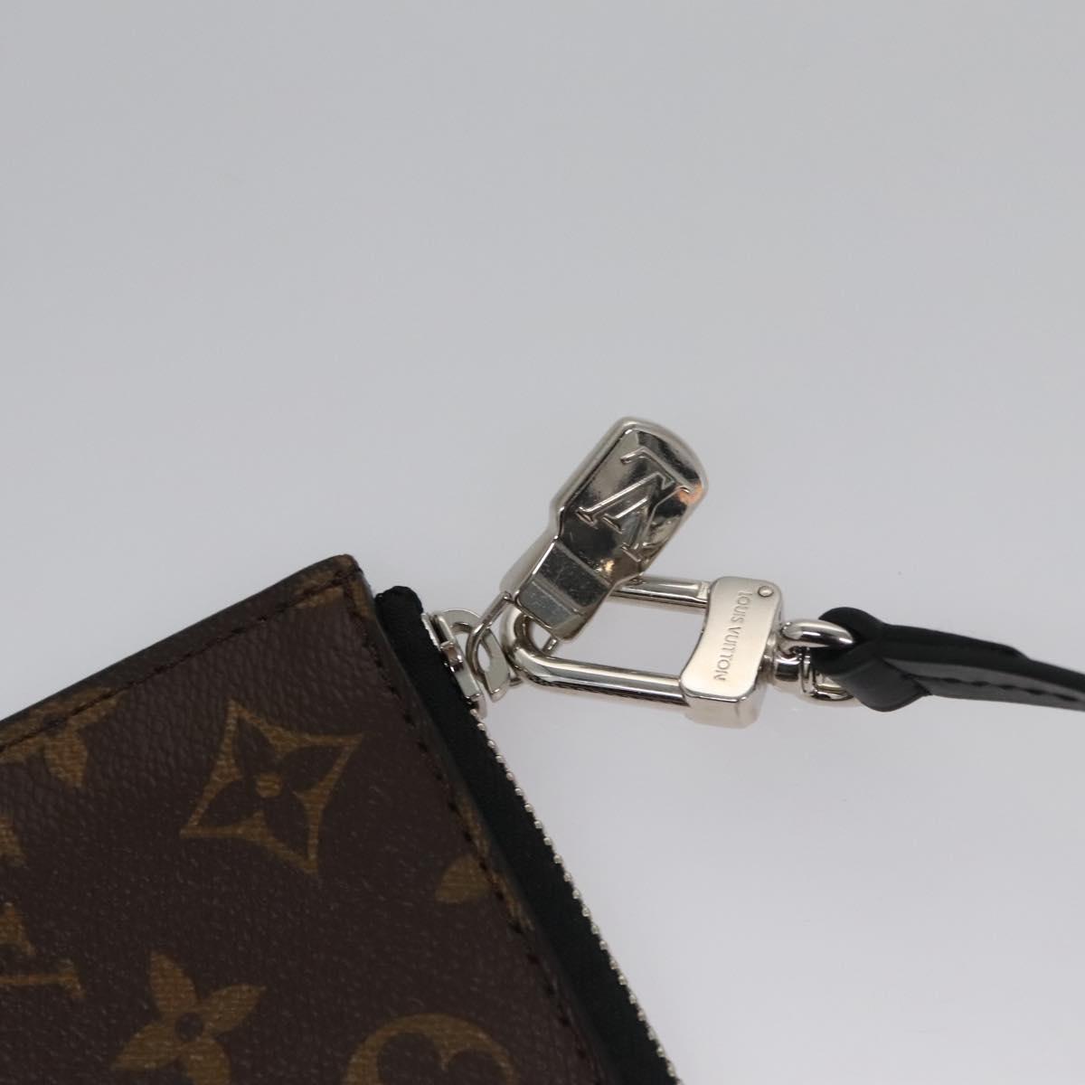 Louis Vuitton Macassar Brown Canvas Clutch Bag (Pre-Owned)