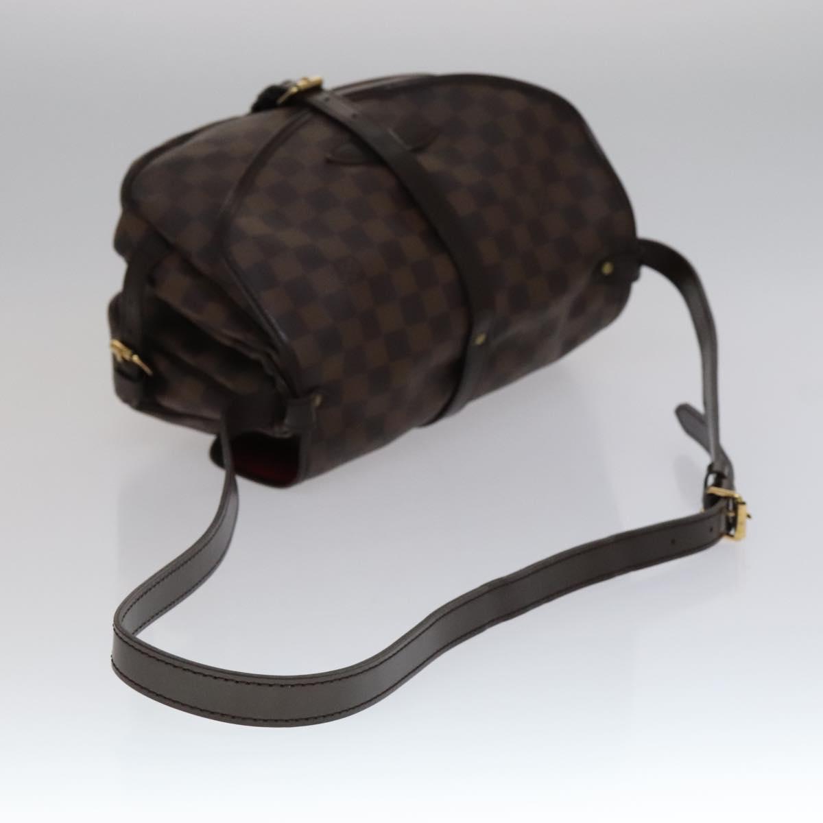 Louis Vuitton Saumur 30 Brown Canvas Shoulder Bag (Pre-Owned)