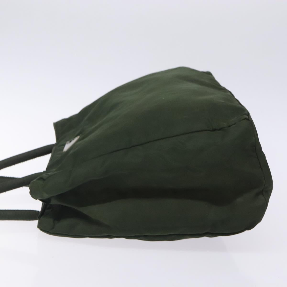 Prada Tessuto Khaki Nylon Tote Bag (Pre-Owned)