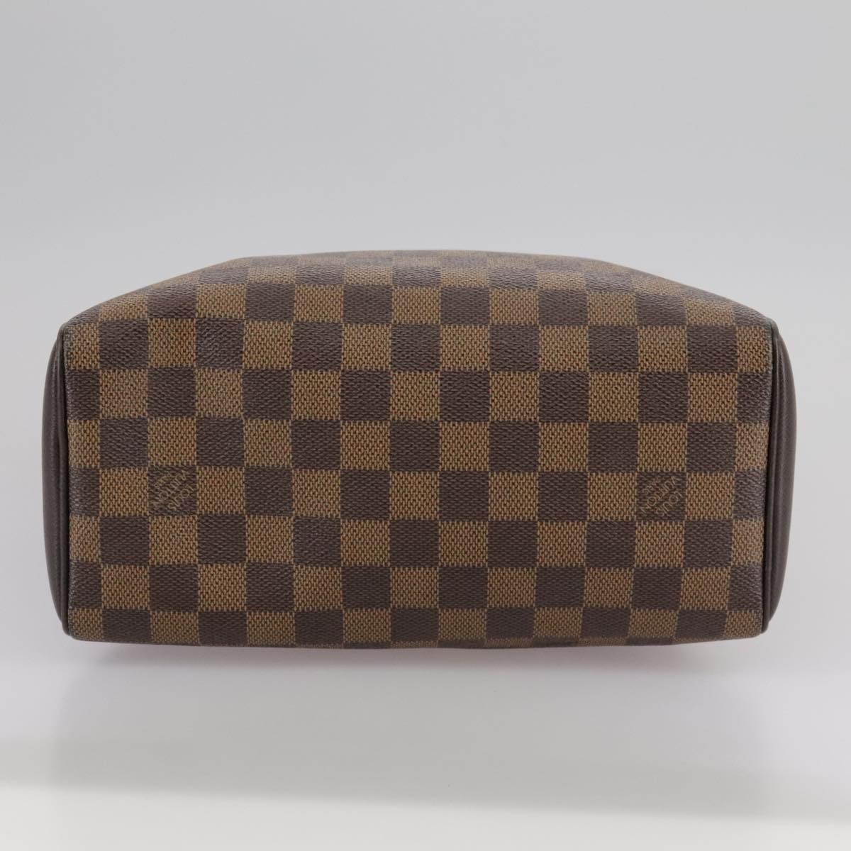 Louis Vuitton Triana Brown Canvas Handbag (Pre-Owned)