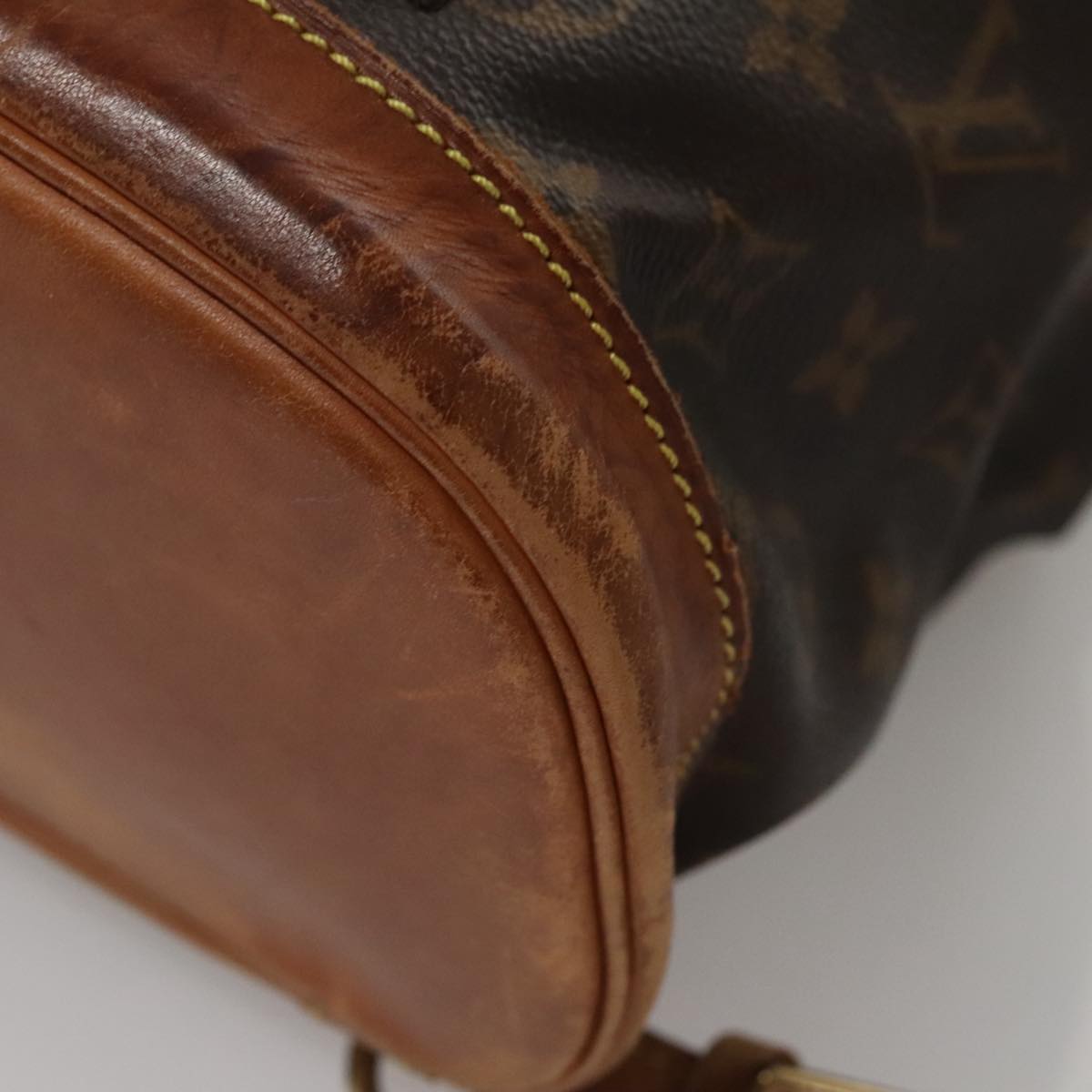 Louis Vuitton Montsouris Mm Brown Canvas Backpack Bag (Pre-Owned)