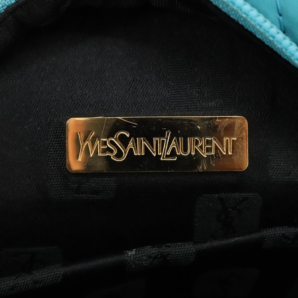 Yves Saint Laurent Turquoise Synthetic Handbag (Pre-Owned)