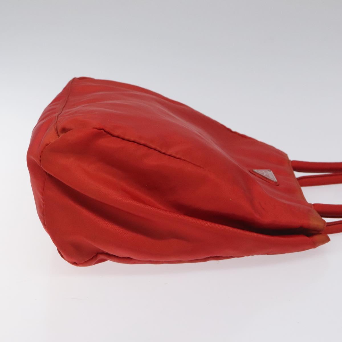 Prada Tessuto City Red Synthetic Handbag (Pre-Owned)
