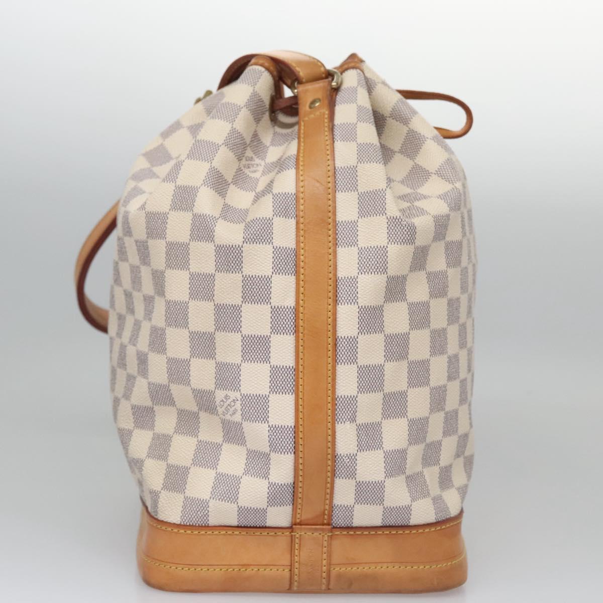 Louis Vuitton Noe Beige Canvas Shoulder Bag (Pre-Owned)