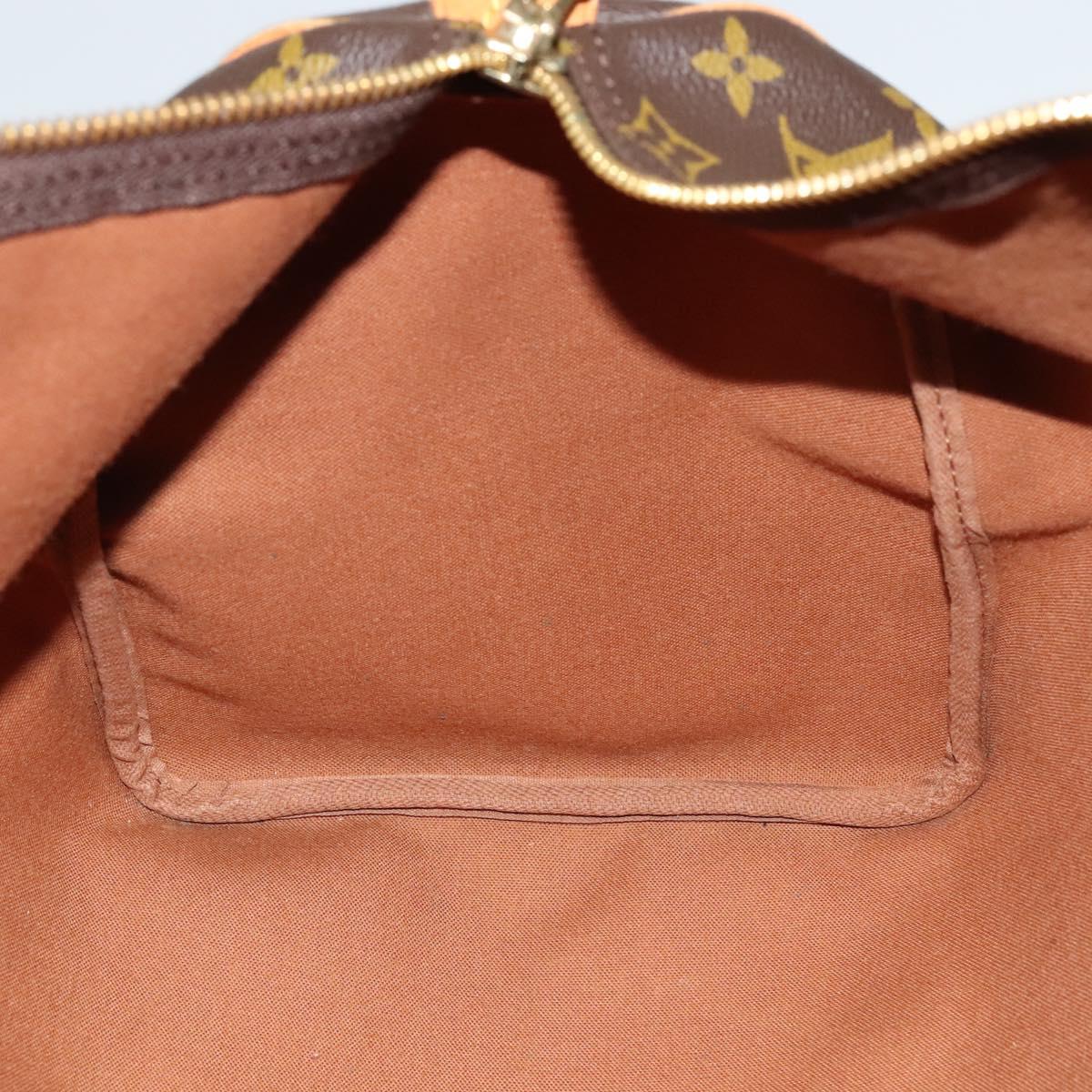 Louis Vuitton Keepall 45 Brown Canvas Travel Bag (Pre-Owned)