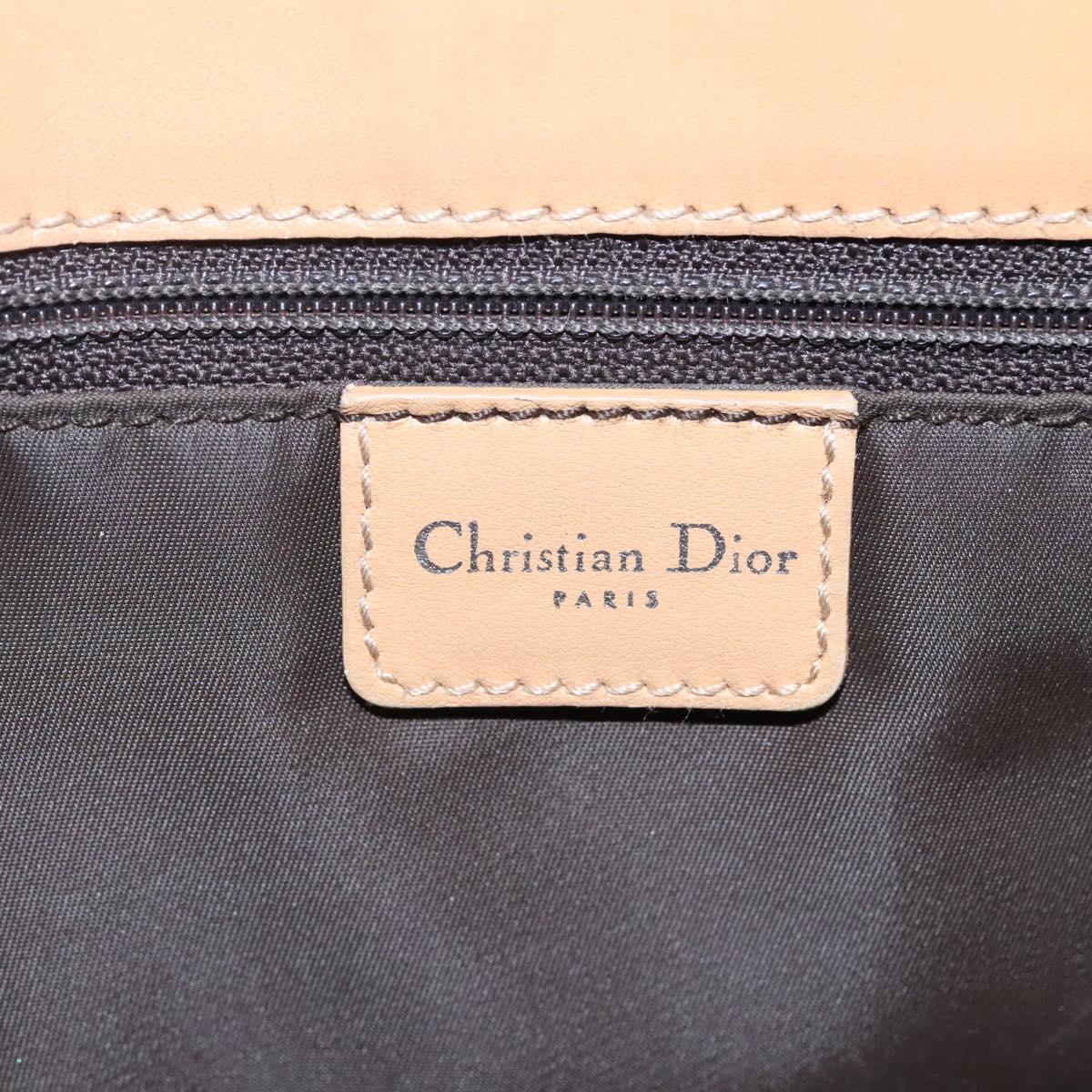 Dior Trotter Brown Canvas Tote Bag (Pre-Owned)