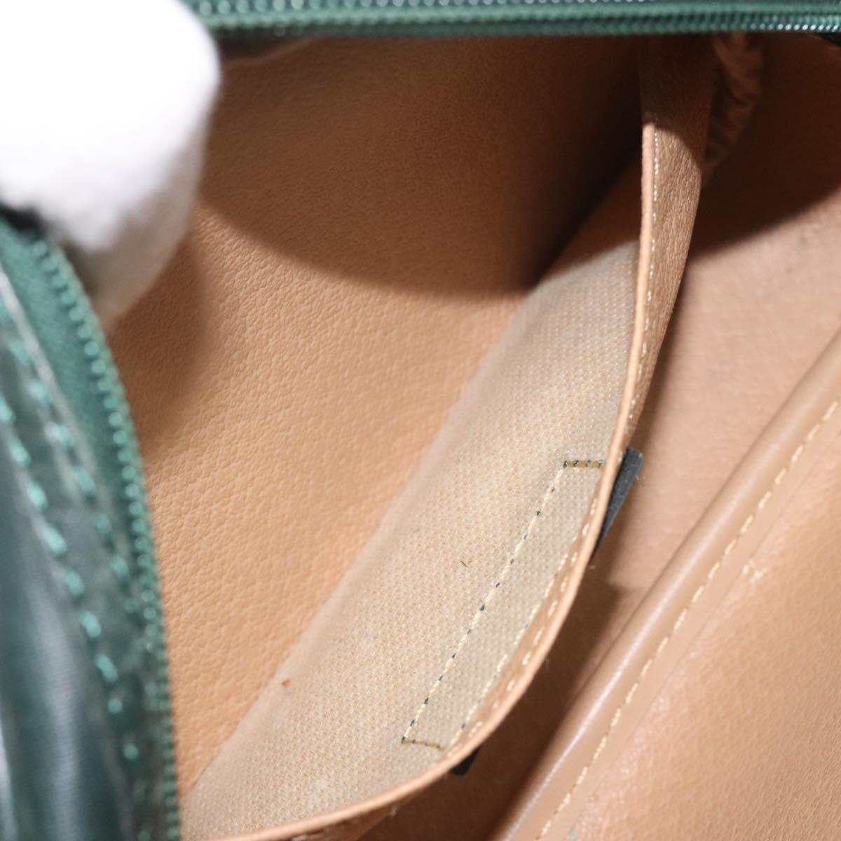 Dior Trotter Green Canvas Clutch Bag (Pre-Owned)