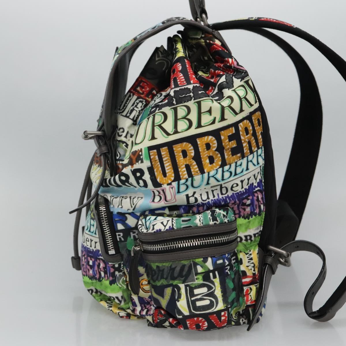 Burberry Multicolour Synthetic Backpack Bag (Pre-Owned)