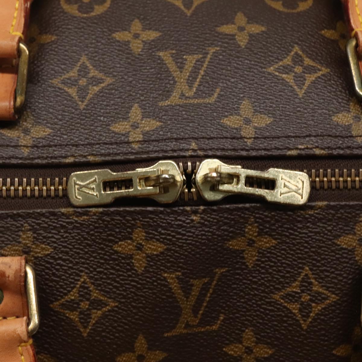 Louis Vuitton Keepall 60 Brown Canvas Travel Bag (Pre-Owned)