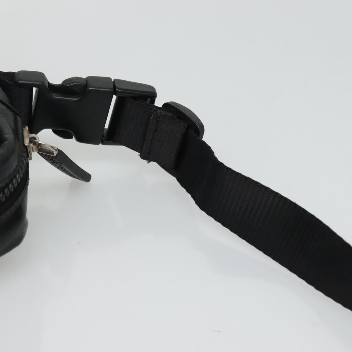 Chanel Sport Line Black Canvas Shoulder Bag (Pre-Owned)