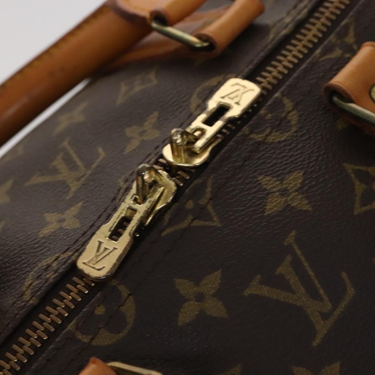 Louis Vuitton Keepall 55 Brown Canvas Travel Bag (Pre-Owned)
