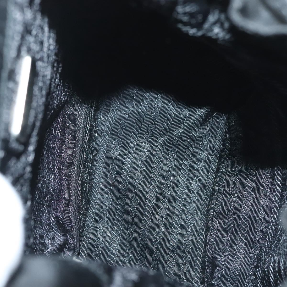 Prada Re-Nylon Black Nylon Handbag (Pre-Owned)