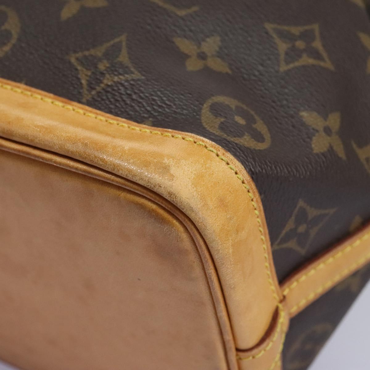 Louis Vuitton Noe Brown Canvas Handbag (Pre-Owned)