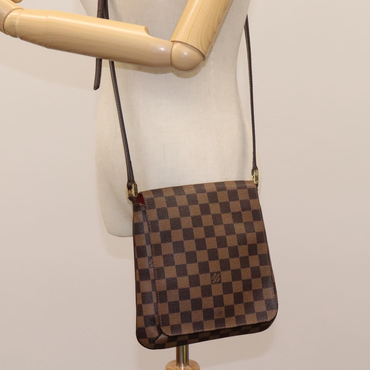 Louis Vuitton Musette Salsa Brown Canvas Shoulder Bag (Pre-Owned)