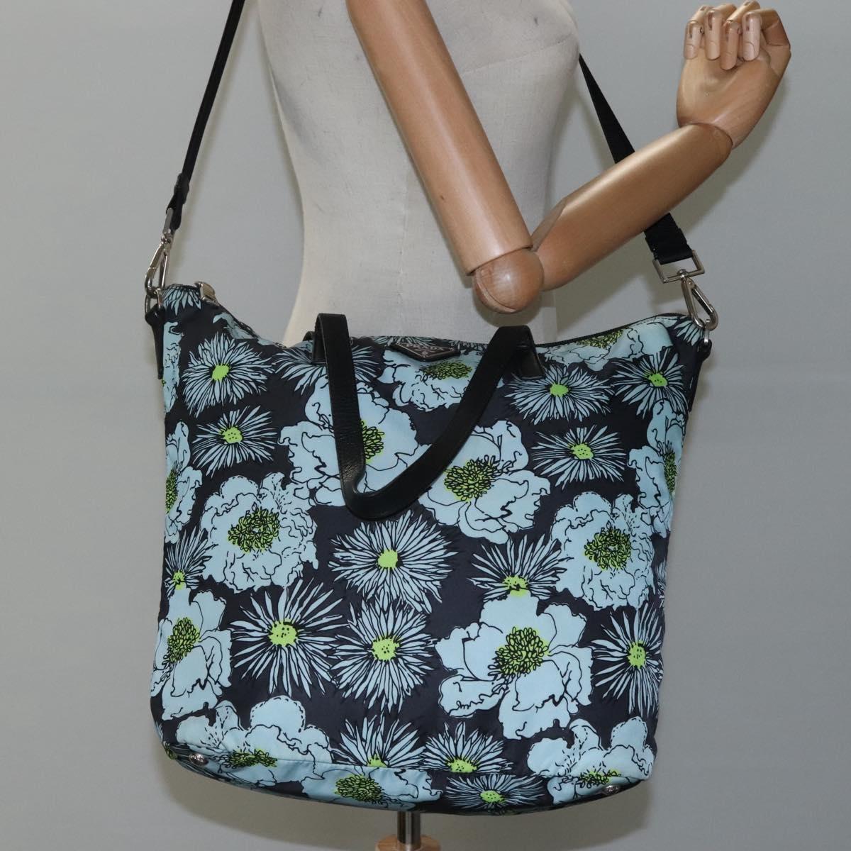 Prada Tessuto Multicolour Synthetic Tote Bag (Pre-Owned)