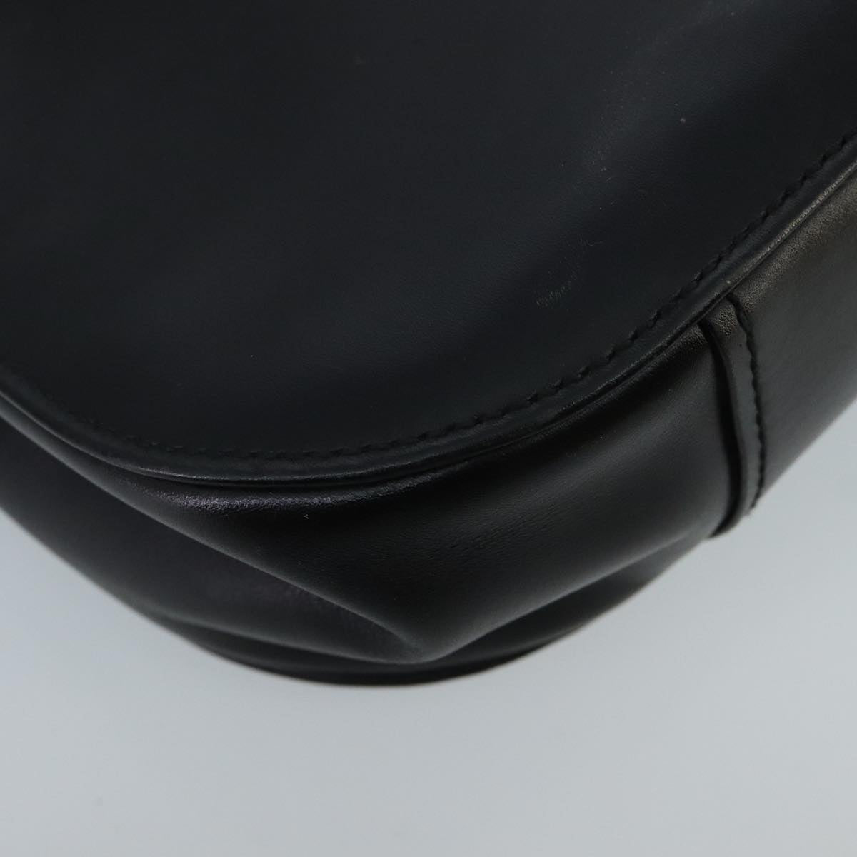 Gucci Black Leather Shoulder Bag (Pre-Owned)