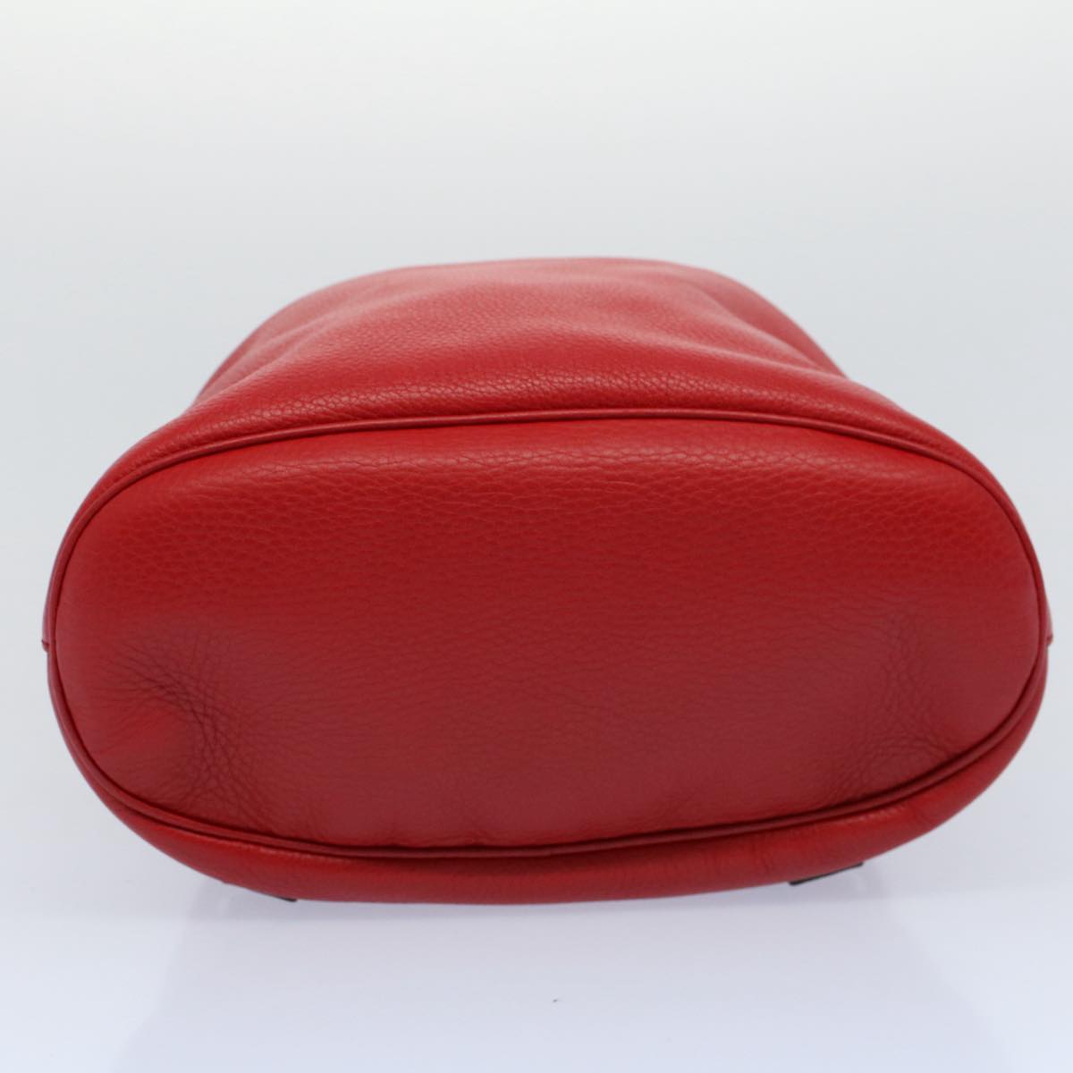 Gucci Soho Red Leather Backpack Bag (Pre-Owned)