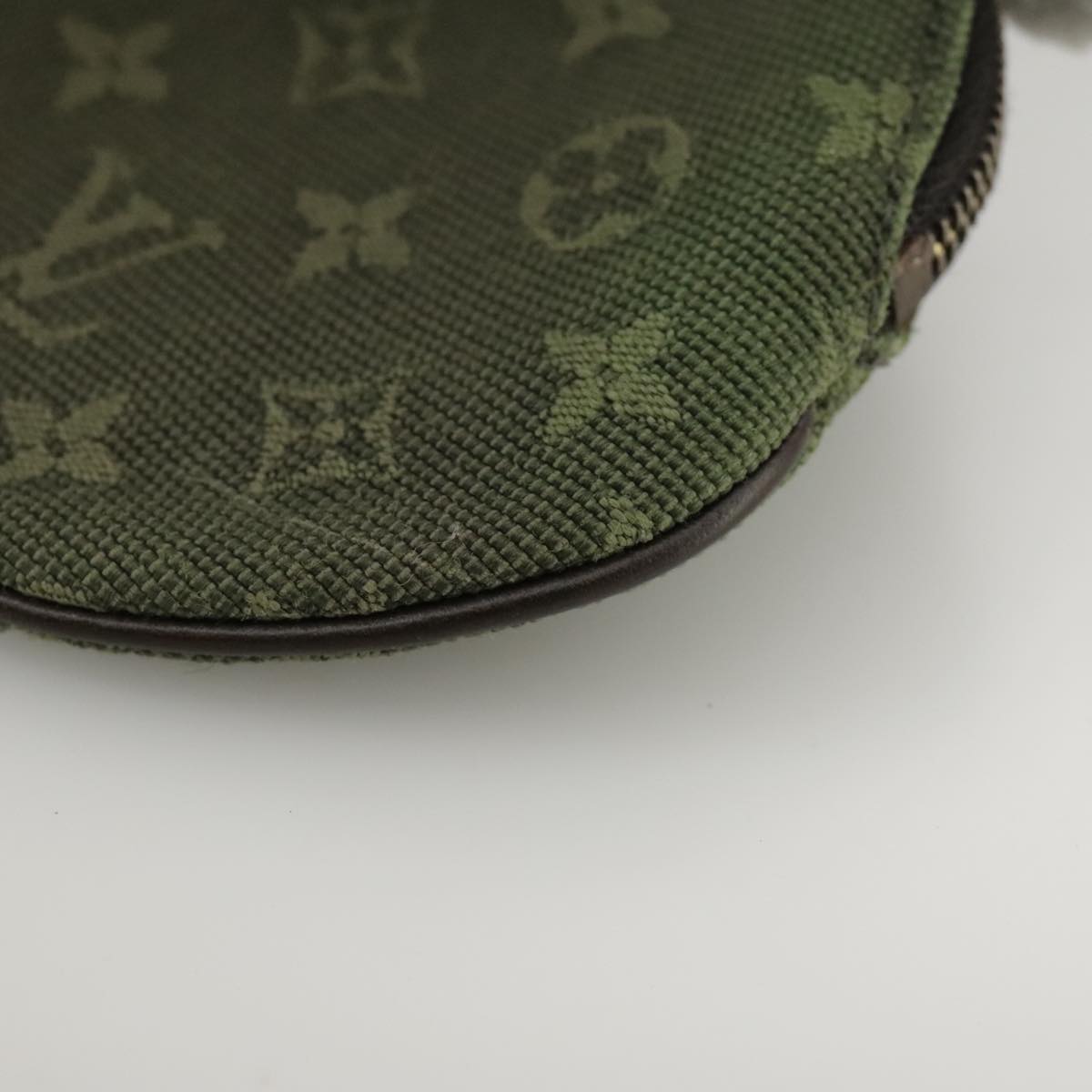 Louis Vuitton Portefeuille Ron Khaki Canvas Wallet (Pre-Owned)